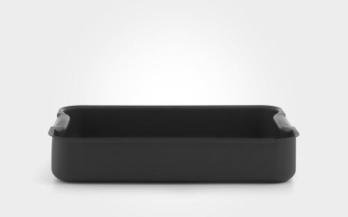 14Inch Mermaid hard anodised roasting dish, with integral handles 14Inch Mermaid hard anodised roasting dish, with integral handles