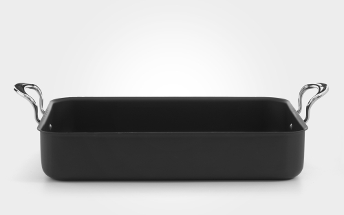 16'' Mermaid hard anodised roasting dish, with classic handles 16'' Mermaid hard anodised roasting dish, with classic handles