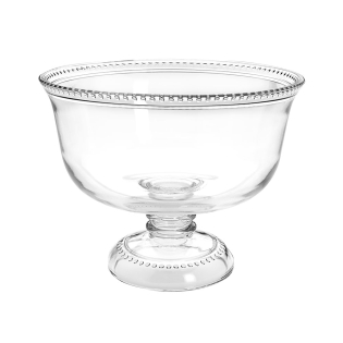 Isabella Glass Footed/Punch /Trifle Bowl