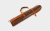 Rustic Leather Backstrap Apron - Rolled Rustic Leather Backstrap Apron - Rolled