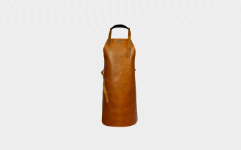 Classic Deluxe Real Leather Apron - Whiskey