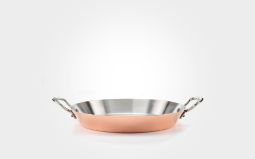 26cm copper induction paella pan