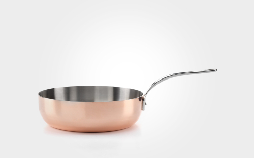 20cm Copper Induction Chefs Pan