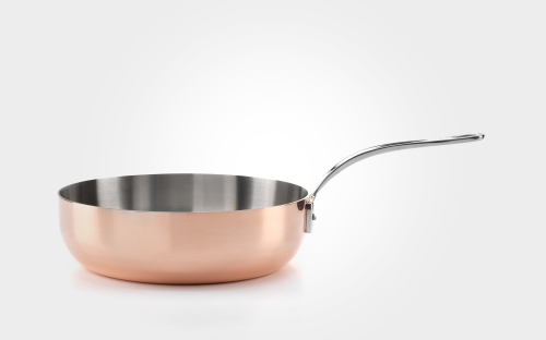 26cm Copper Induction Chefs Pan