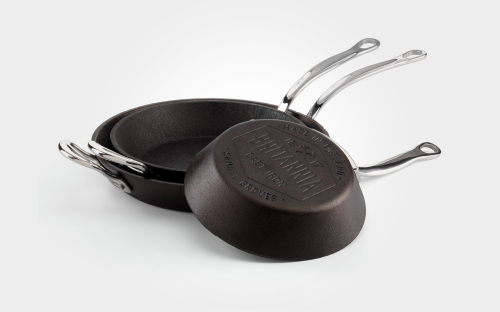 3 piece Britannia recycled cast iron cookware set 3 piece Britannia recycled cast iron cookware set