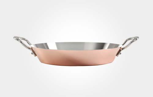 26cm Copper Clad Paella Pan