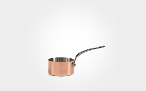 8cm copper clad serving saucepan