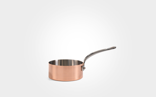 10cm copper clad serving saucepan