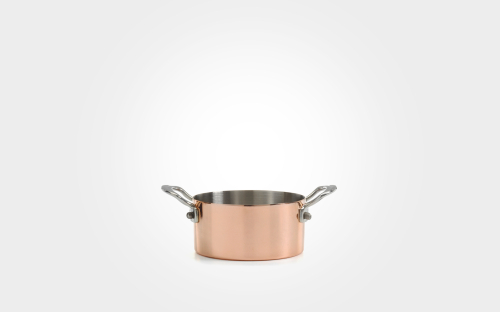 10cm copper clad serving casserole dish