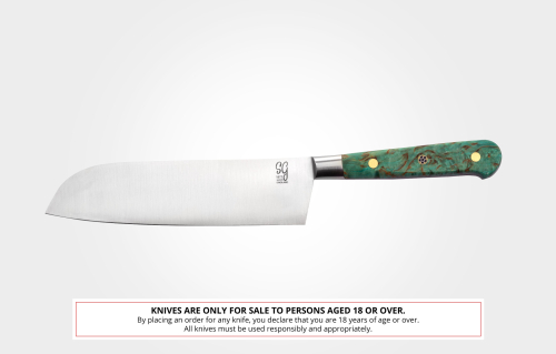 7inch Samuel Groves Santoku Knife, 18cm