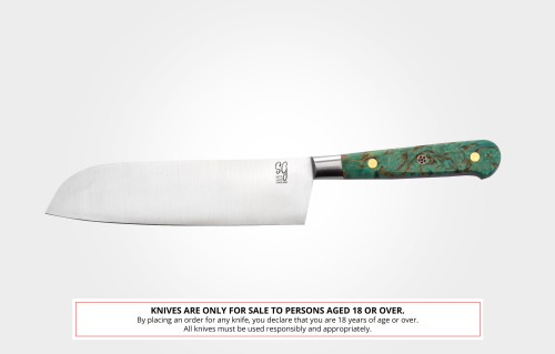 7inch Samuel Groves Santoku Knife, 18cm 7inch Samuel Groves Santoku Knife, 18cm
