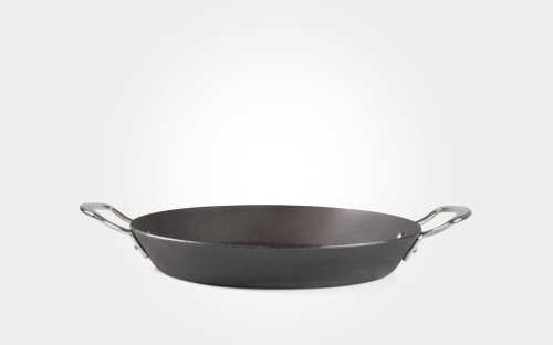 30cm Seasoned Carbon Steel Paella Pan 30cm Seasoned Carbon Steel Paella Pan