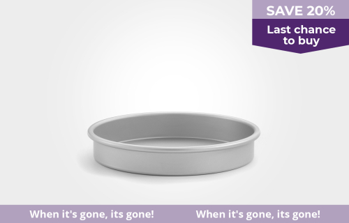 6Inch Mermaid silver anodised sandwich tin, fixed base 6Inch Mermaid silver anodised sandwich tin, fixed base