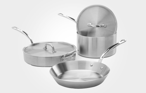 Classic 3 Piece Stainless Steel Tri-Ply Set