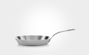 20cm stainless steel 3-ply frying pan