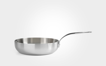 20cm Stainless Steel Tri-Ply Chefs Pan