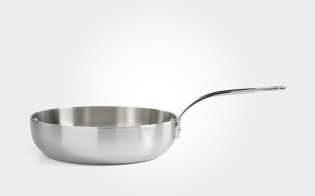 26cm Classic Stainless Steel Tri-Ply Chefs Pan